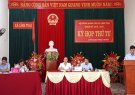 HĐND xã Lĩnh Toại kỳ họp thứ 4, nhiệm kỳ 2016-2021