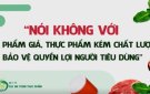 BÀI TUYÊN TRUYỀN Thực hiện vệ sinh an toàn thực phẩm để giữ gìn sức khỏe gia đình